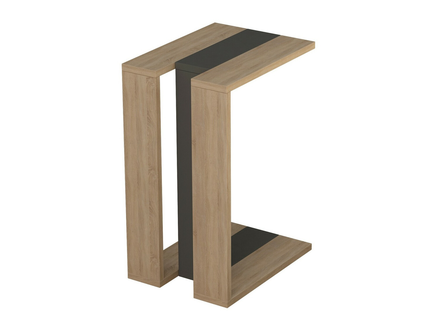 Side table Kailua 1380 (Anthracite + Oak)