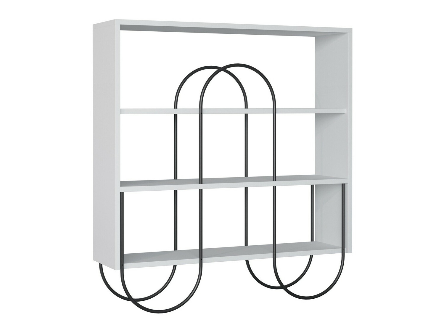 Bookcase Kailua 1387 (White)