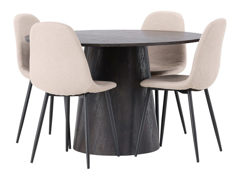 Dining set Dallas 4247 (Dark brown)