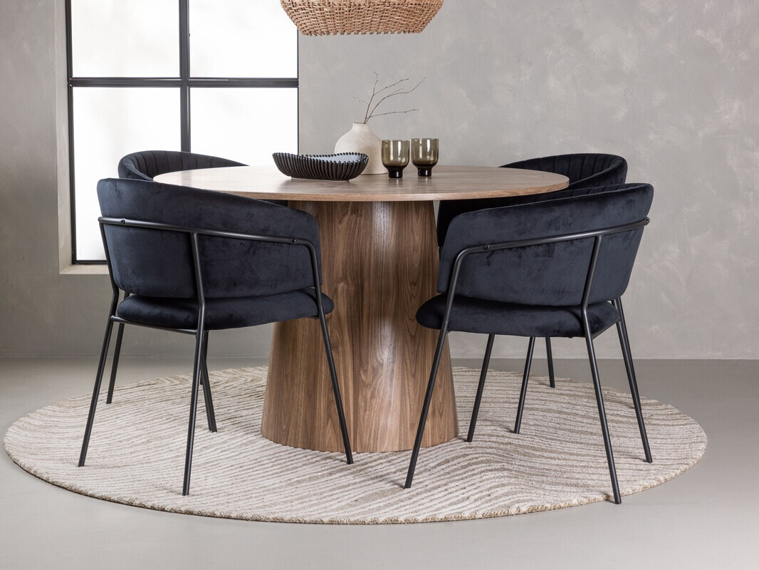 Dining set Dallas 4254 (Brown)
