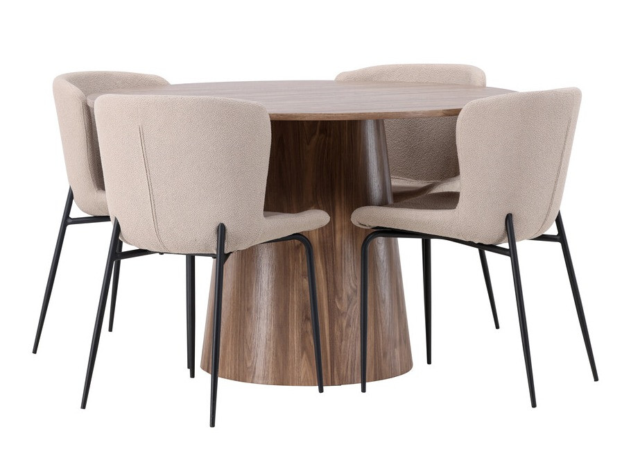 Σετ τραπεζαρίας Dallas 4257 (Καφέ)