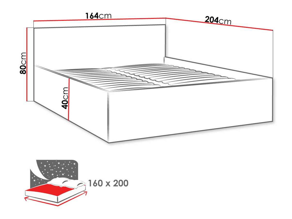 Κρεβάτι Comfivo Pastor