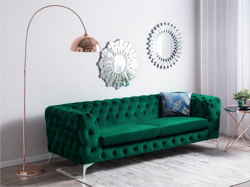 English-style sofa Berwyn 185 (Green)