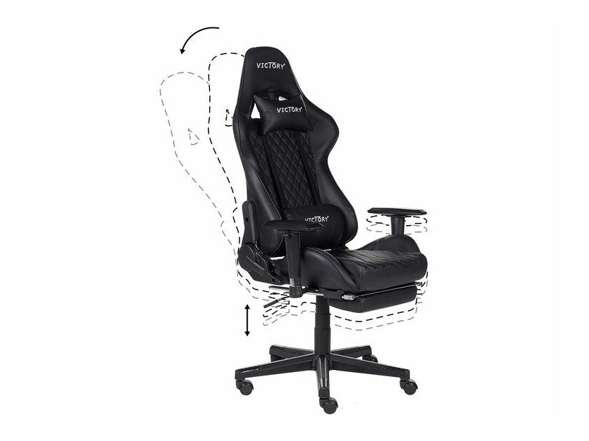 Καρέκλα gaming Berwyn 183 (Μαύρο)