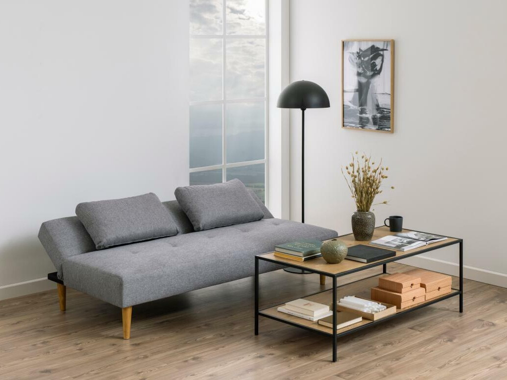 Sofa bed Norsica 371 (Light grey)