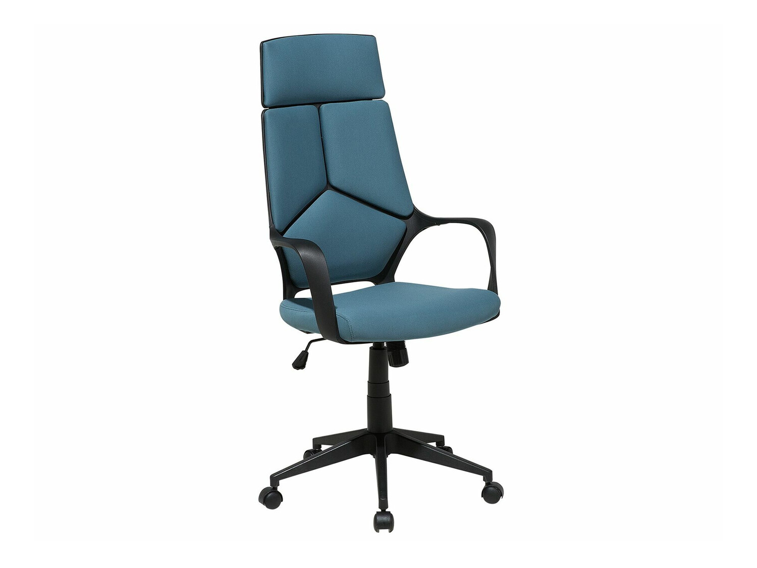Office chair Berwyn 208 (Black + Turquoise)