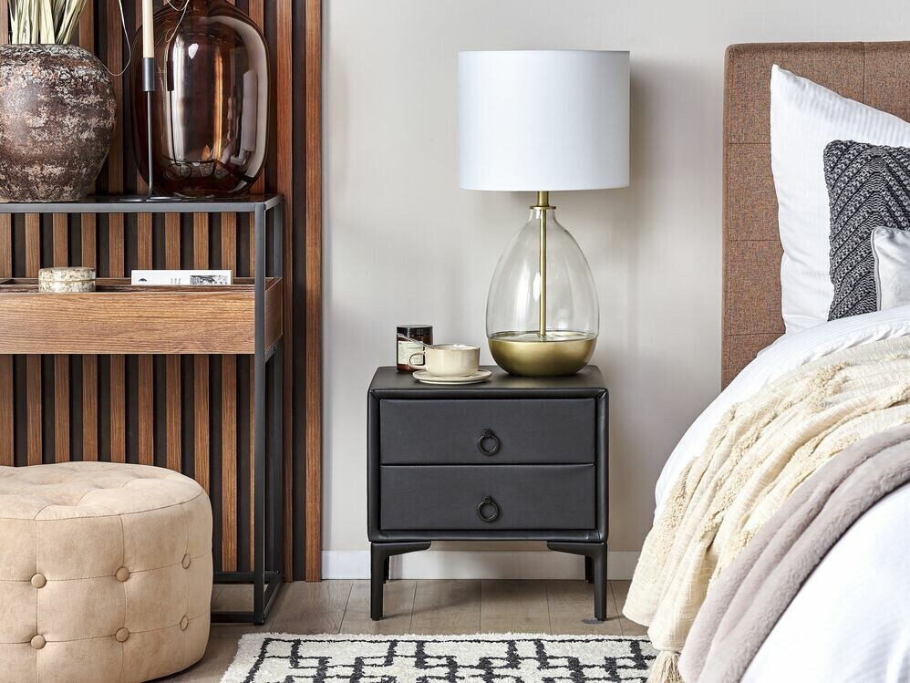 Bedside table Berwyn 305 (Black)