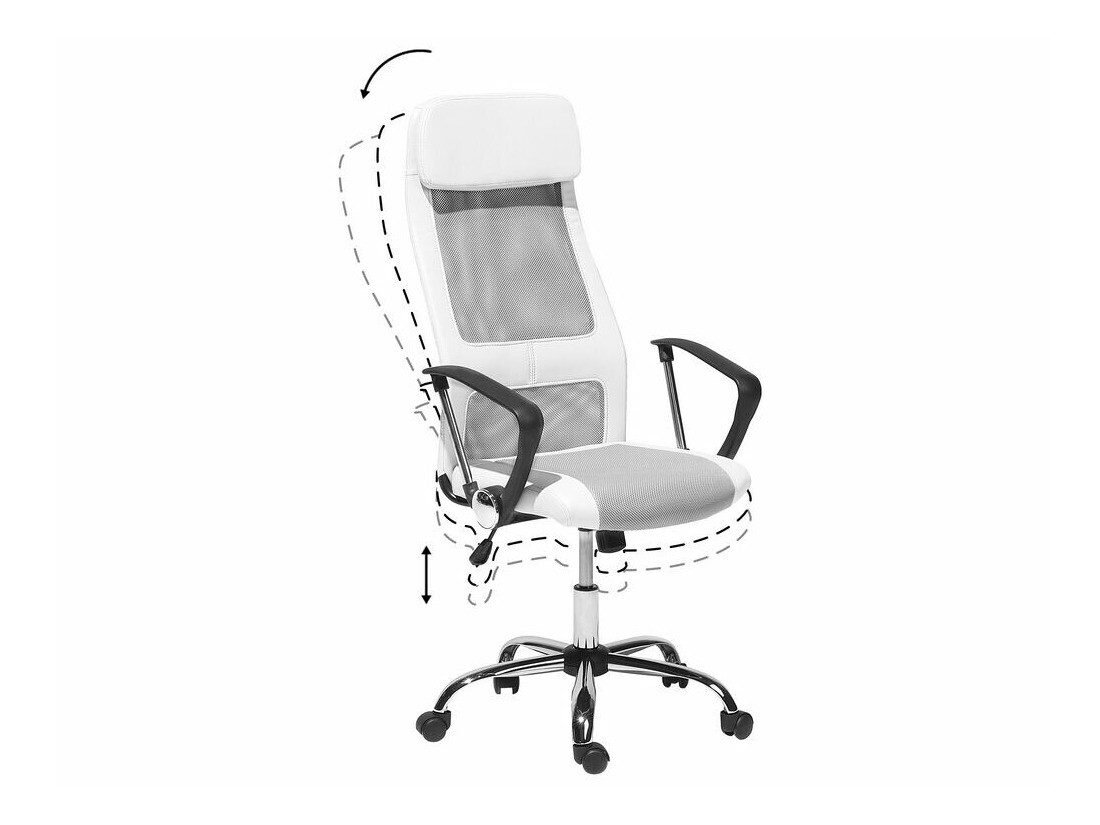 Office chair Berwyn 346 (White)