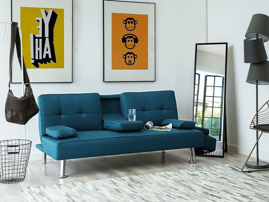 Sofa bed Berwyn 417 (Blue)
