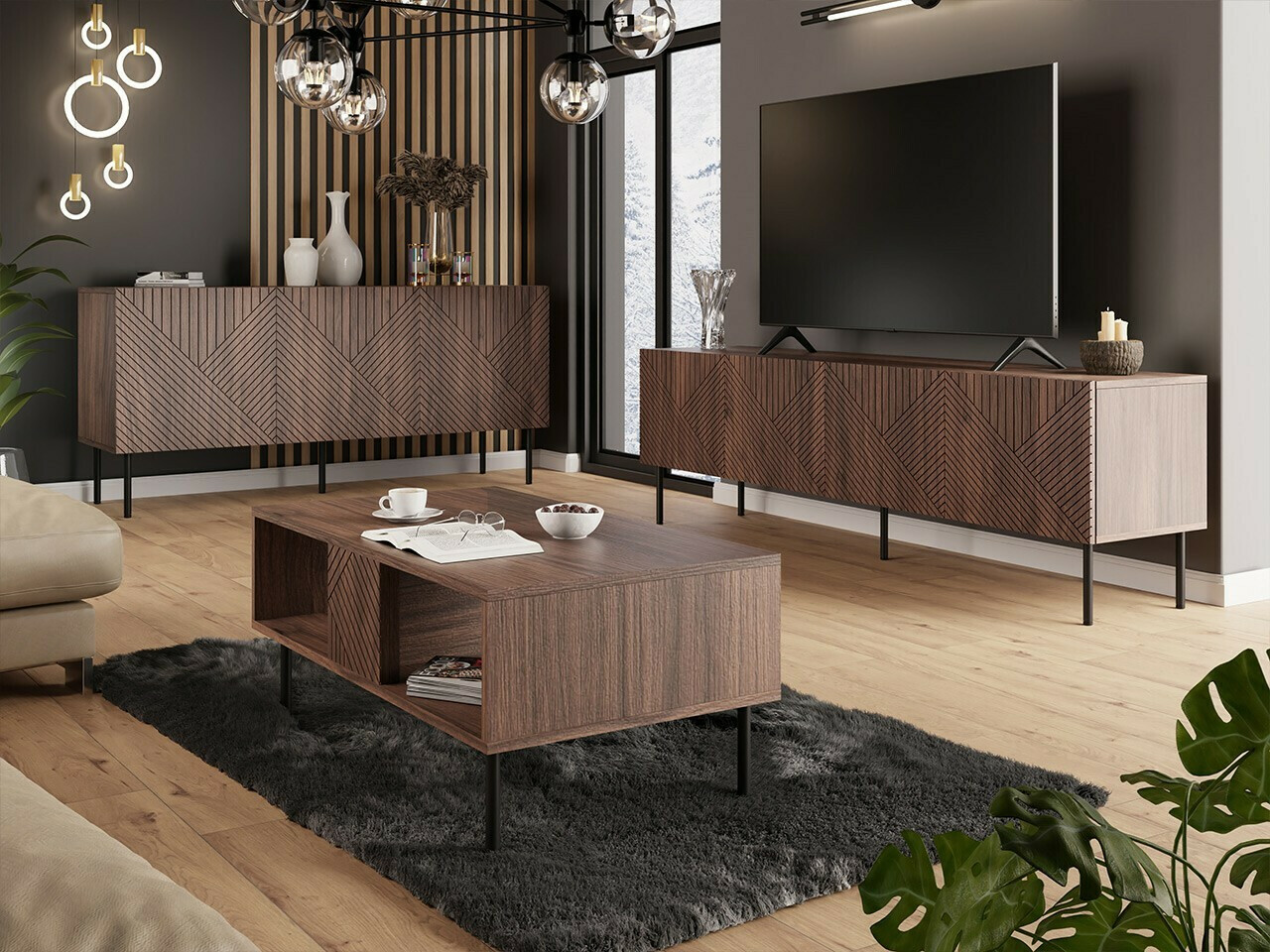 Έπιπλο τηλεόρασης Doctrina