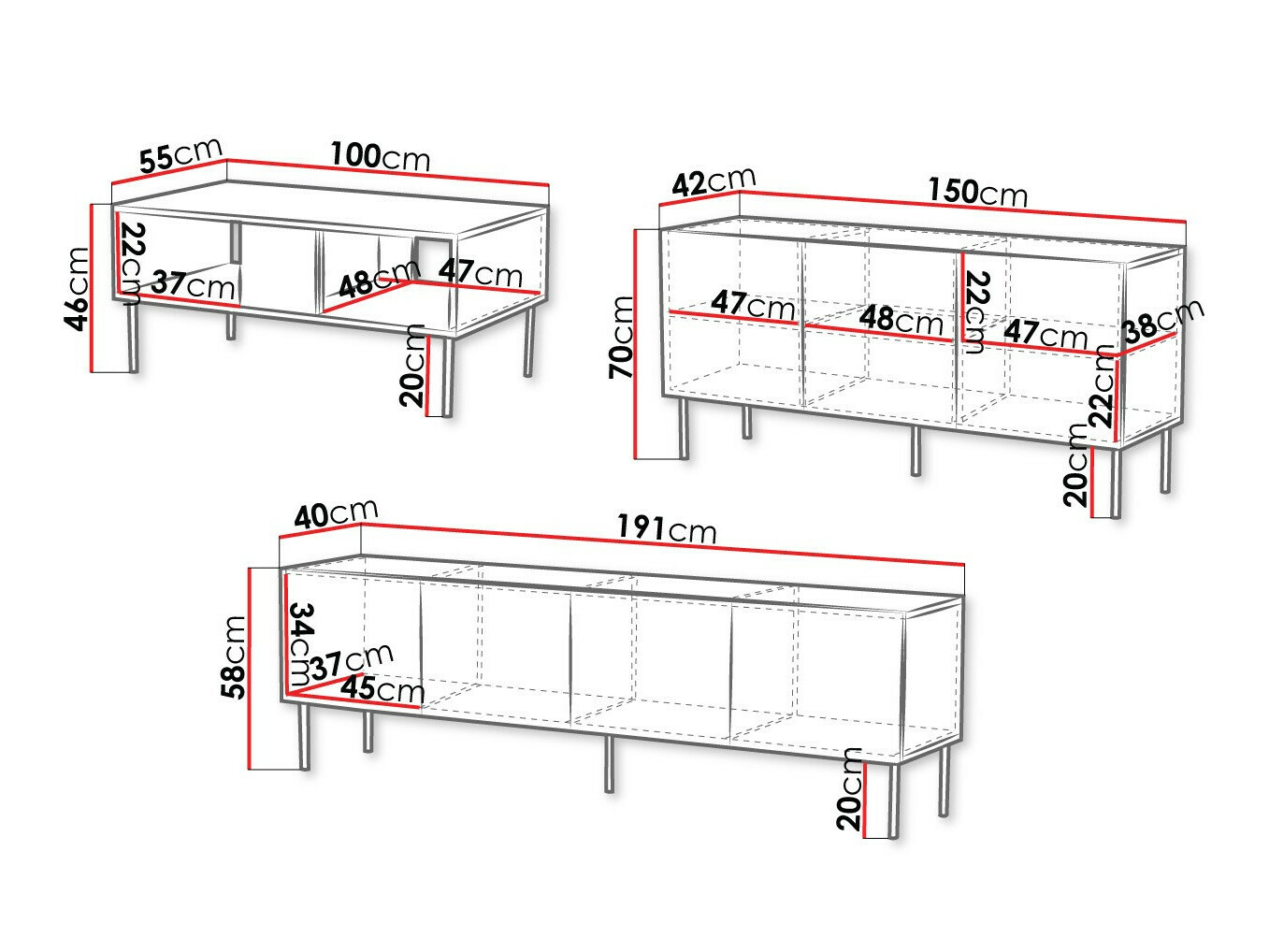 Σετ επίπλων σαλονιού Doctrina