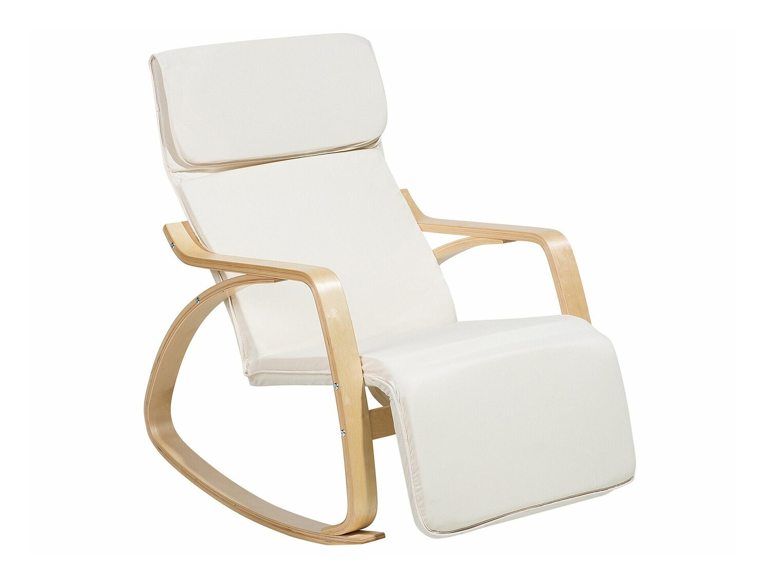 Rocking chair Berwyn 463 (Beige + Light wood)