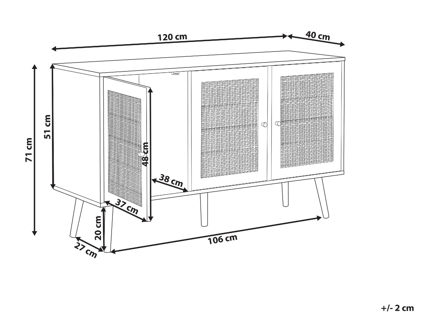 Sideboard Velevaro 101