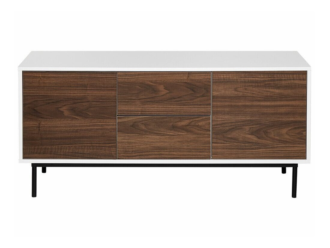 Chest of drawers Berwyn 520 (White + Dark wood)