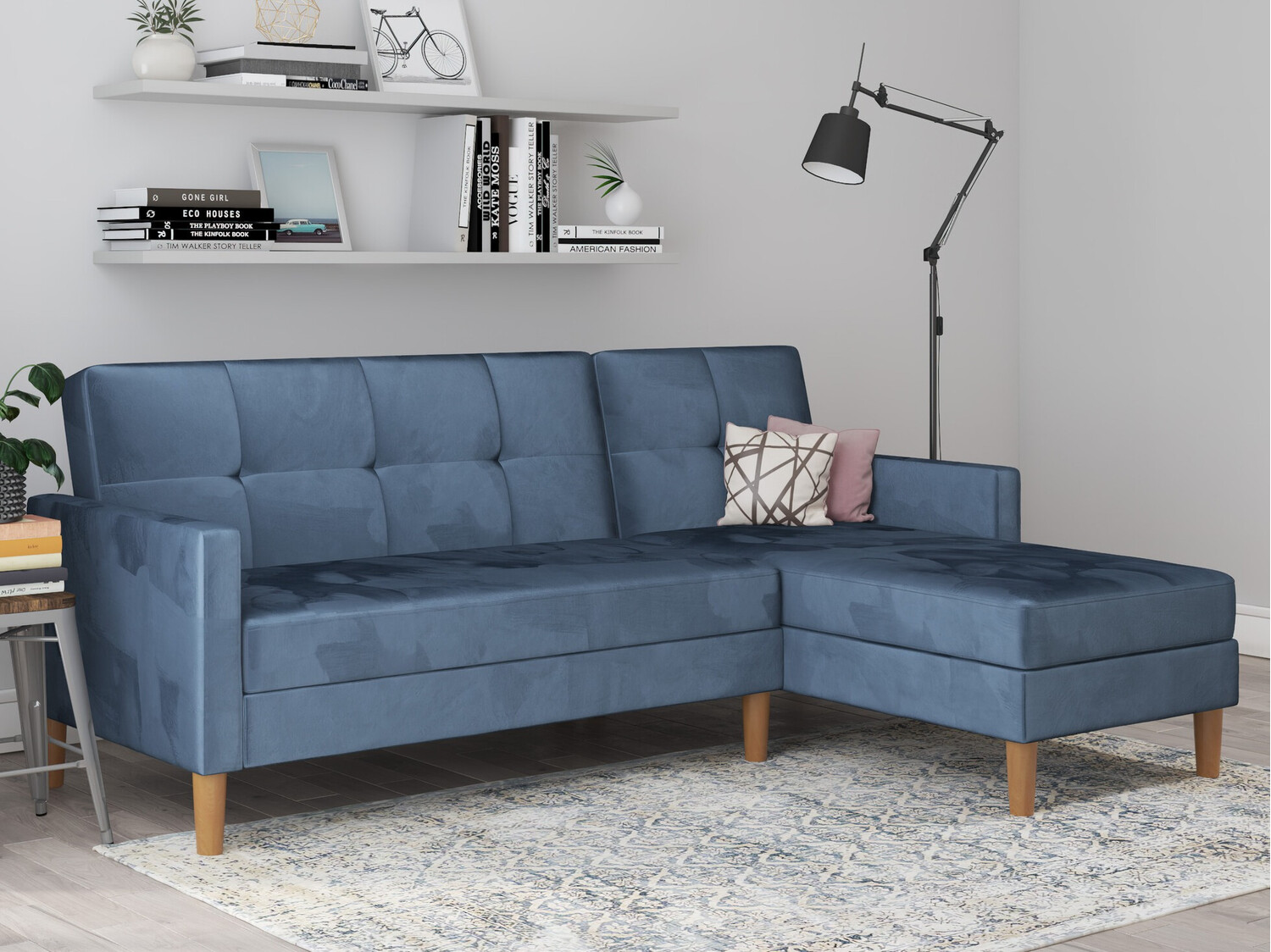 Corner sofa Denton 1179 (Blue)