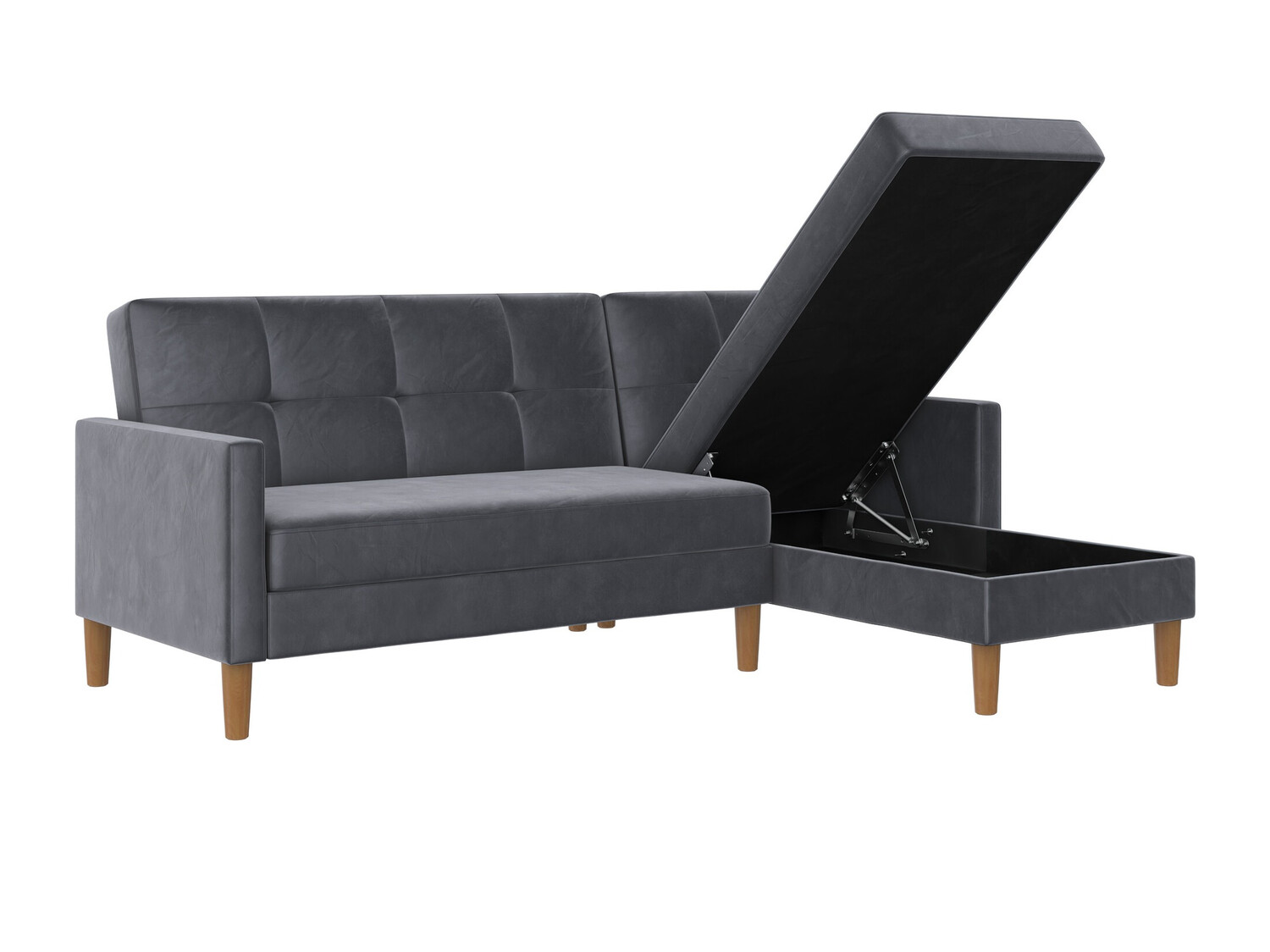 Corner sofa Denton 1179 (Dark grey)