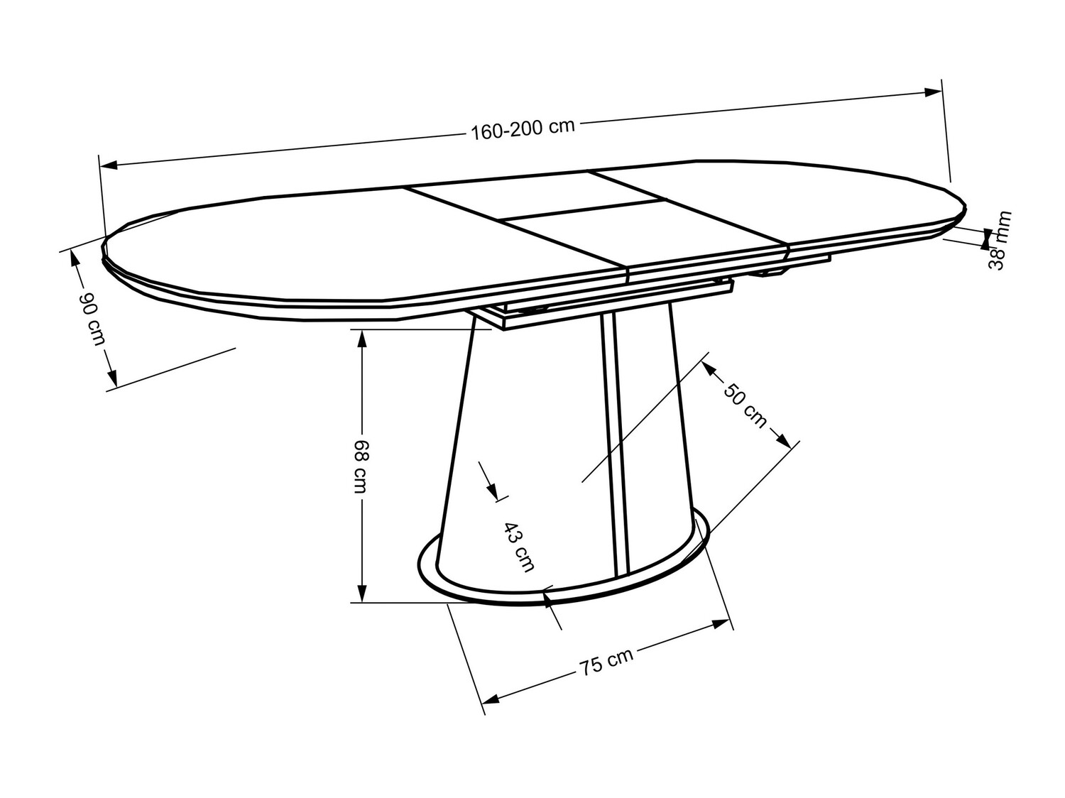 Dining set Houston 1577