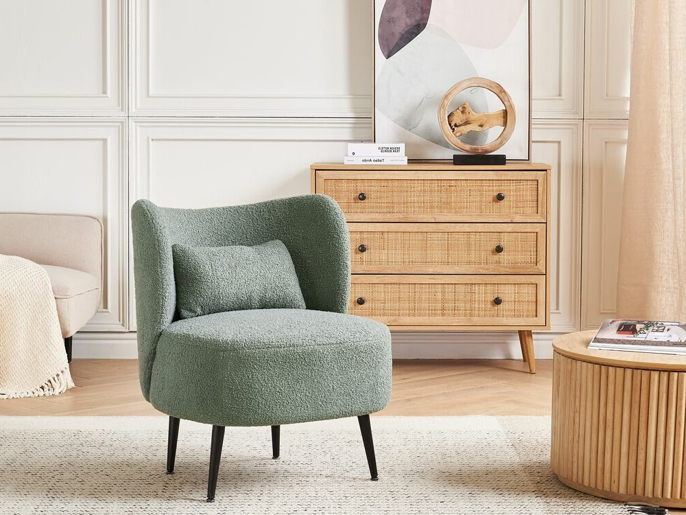 Πολυθρόνα Berwyn 570 (Πράσινο + Μαύρο)