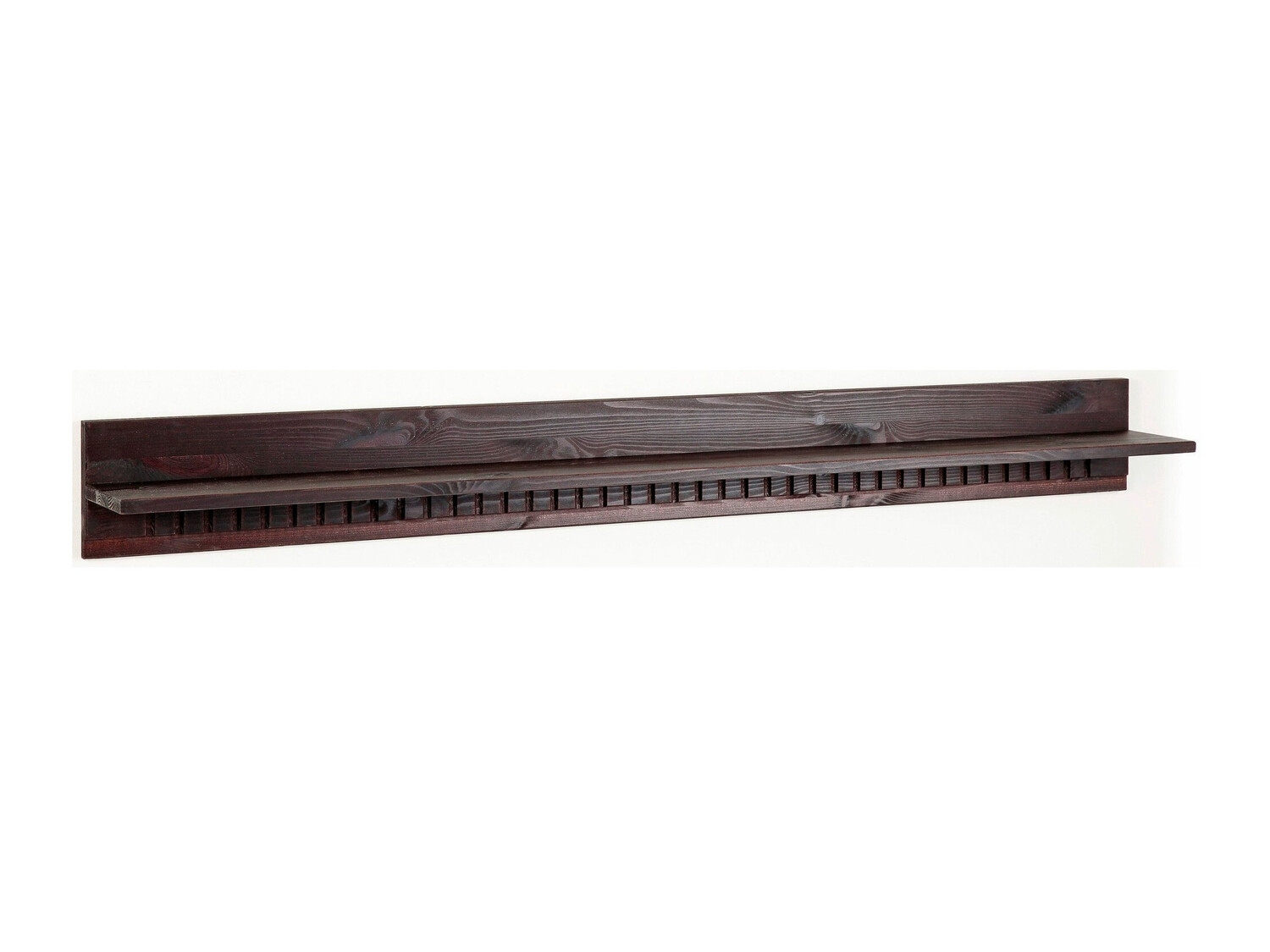 Wall shelf Elbelba 112 (Dark brown)