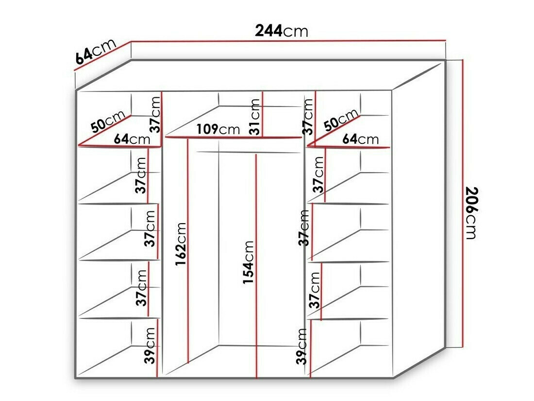 Wardrobe Murrieta 179