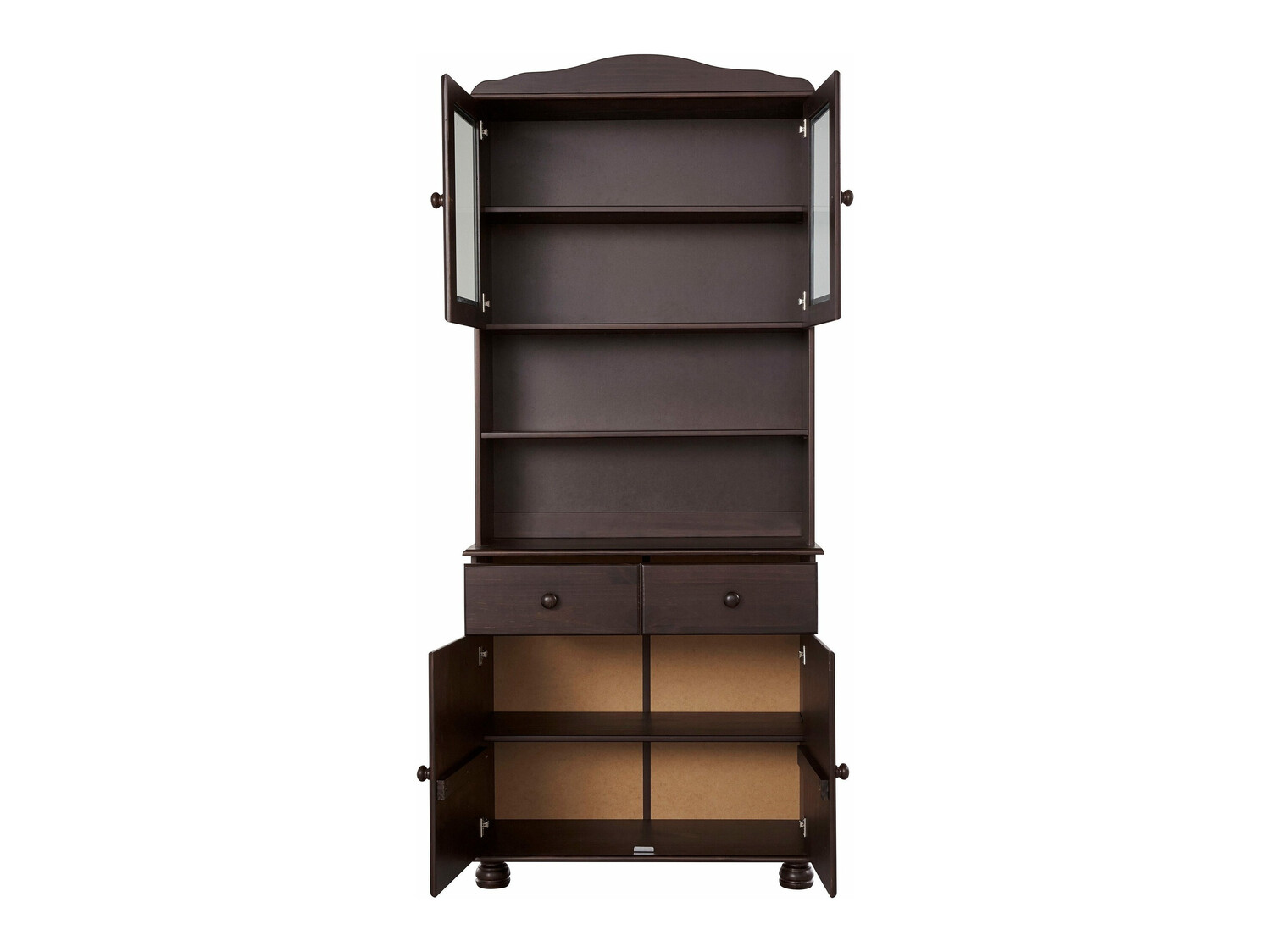 Bookcase Fenlaru 110 (Dark brown)