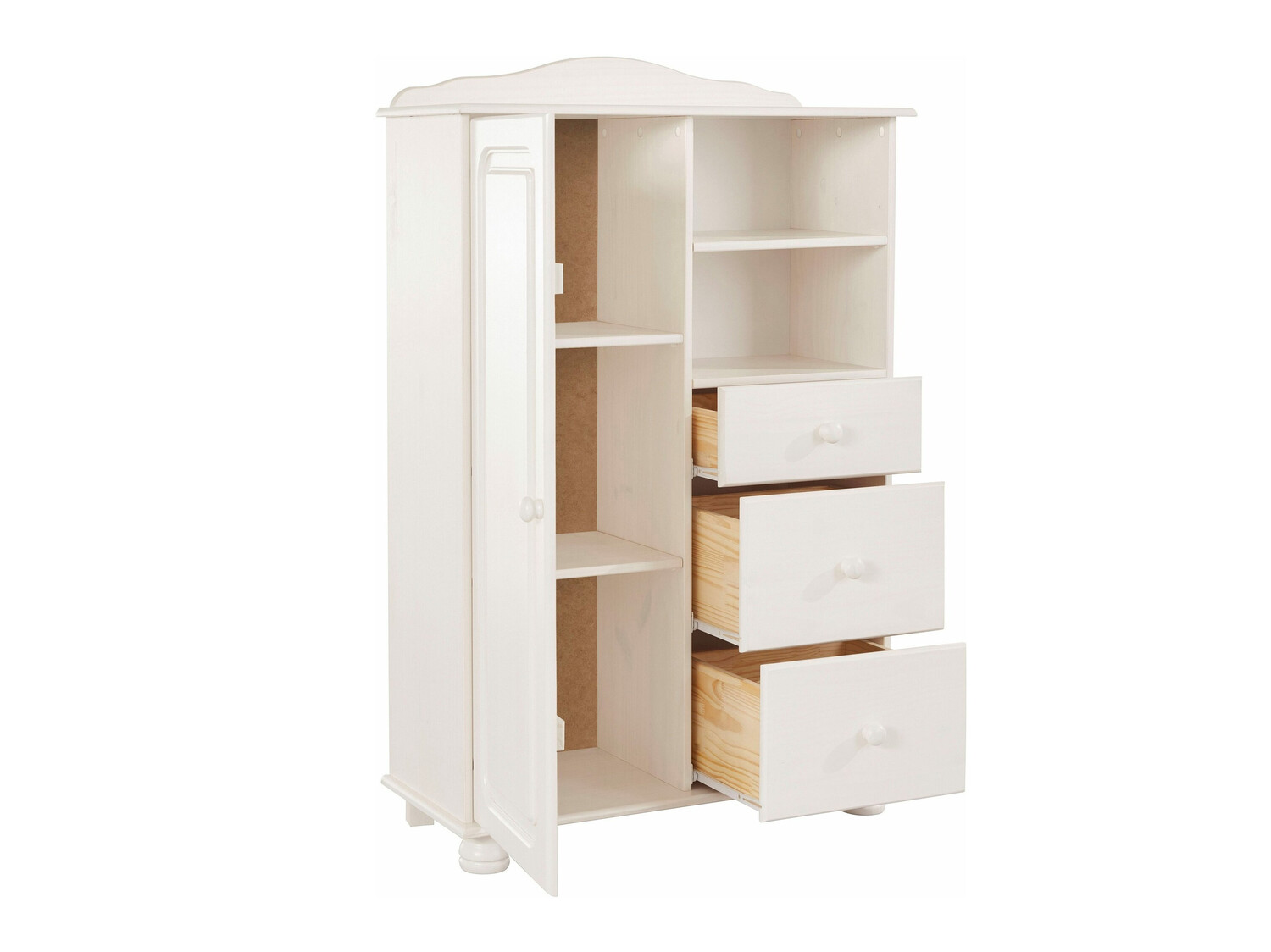 Συρταριέρα Fenlaru 109 (Άσπρο)