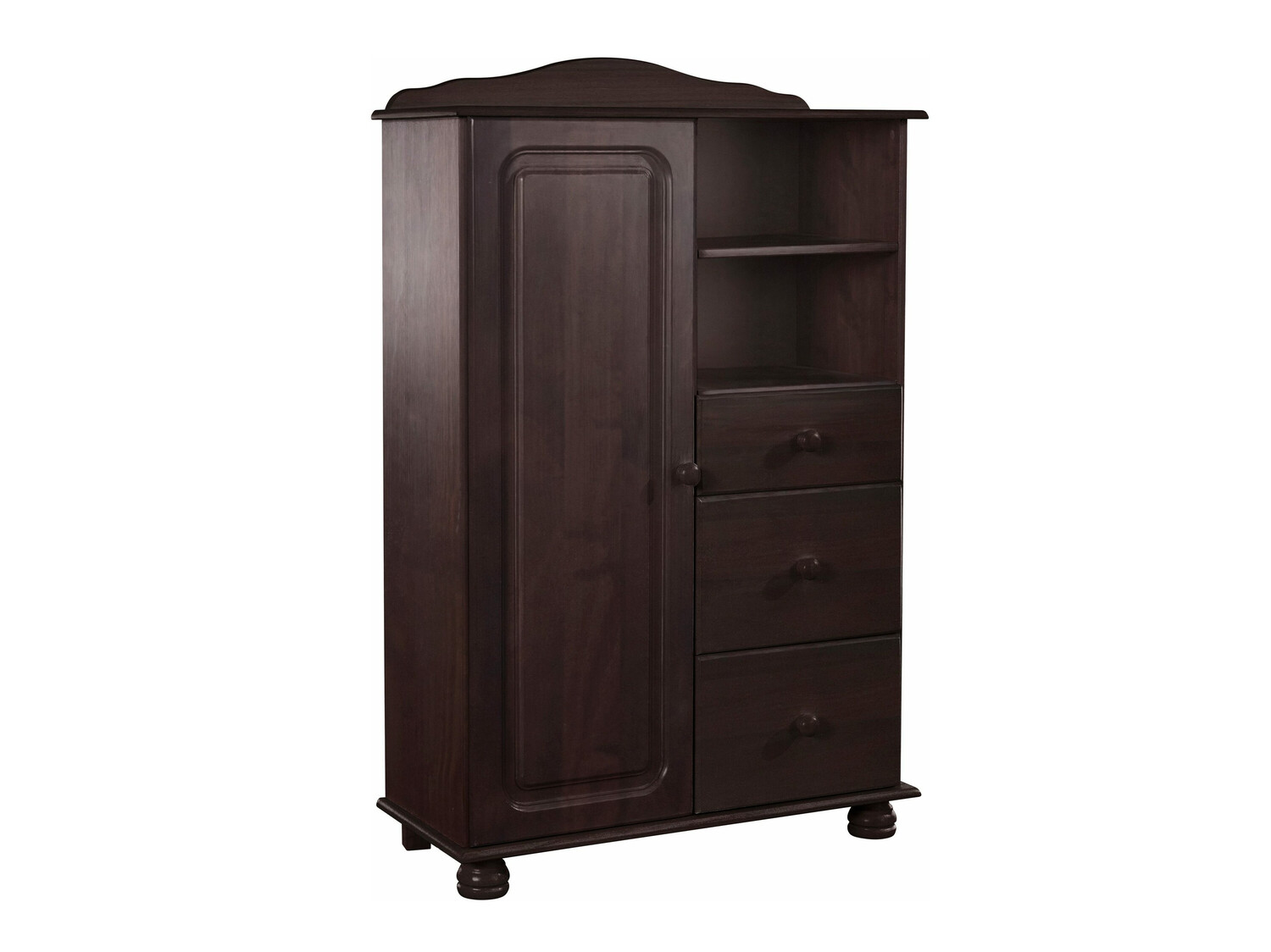 Συρταριέρα Fenlaru 109 (Σκούρο καφέ)