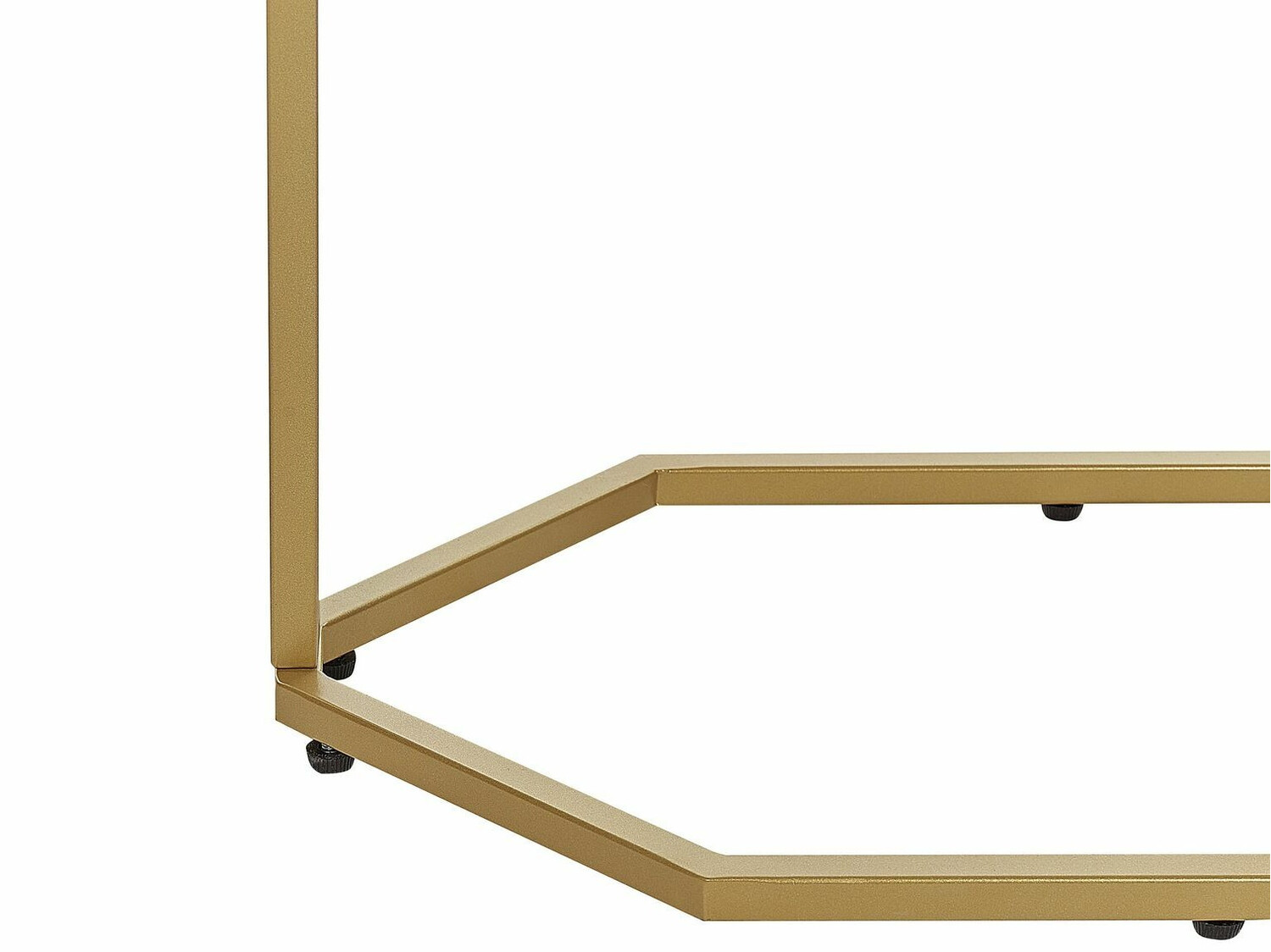 Console table Berwyn 615 (Golden + White marble)