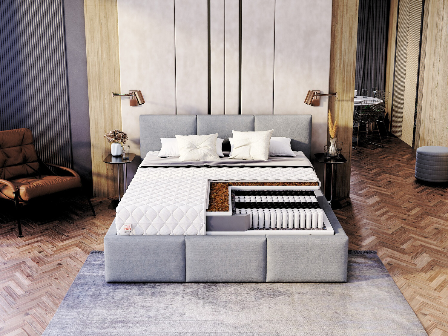 Στρώμα Silvanus (140 x 200 cm)