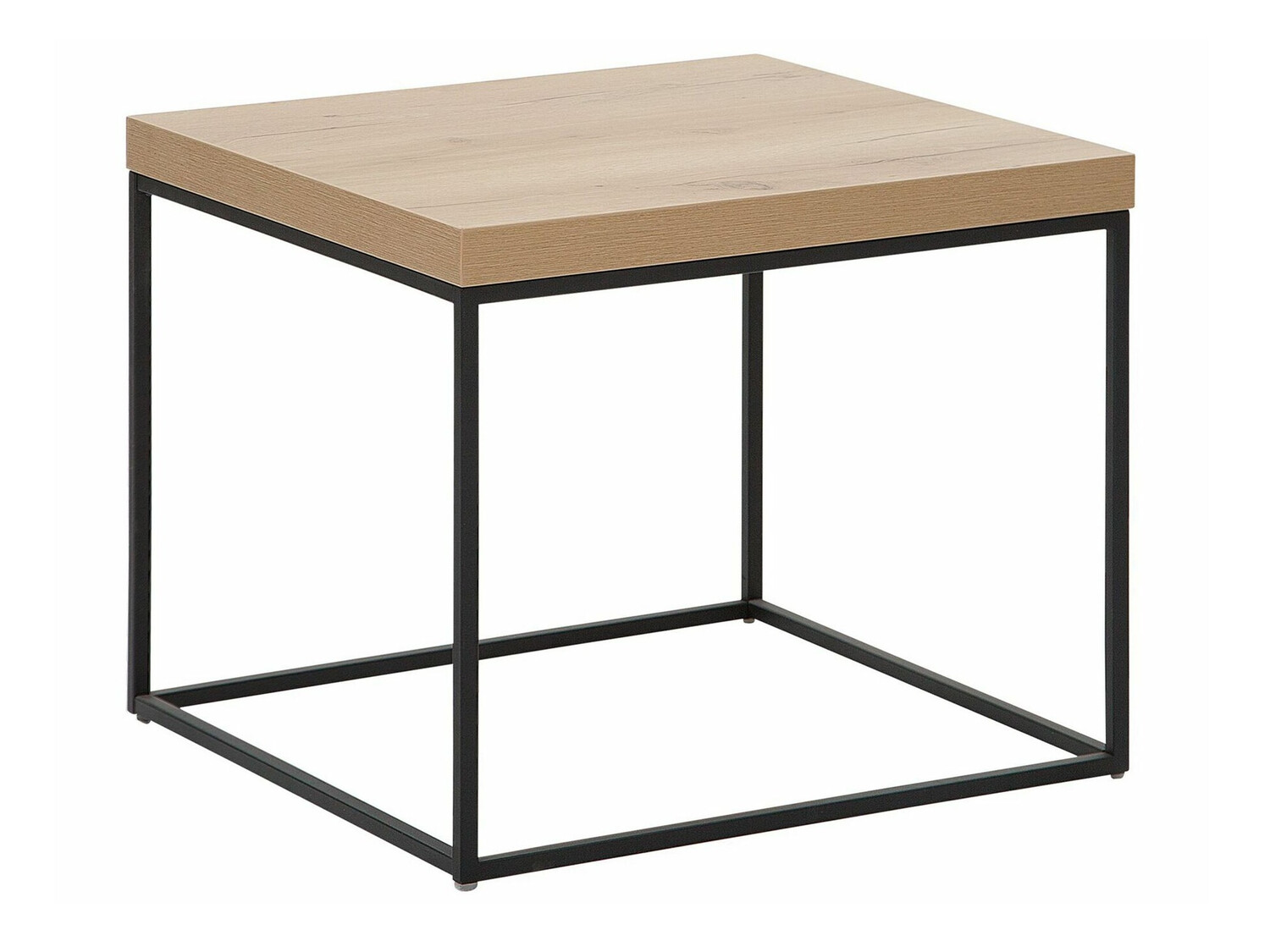 Side table Berwyn 653 (Black + Light wood)