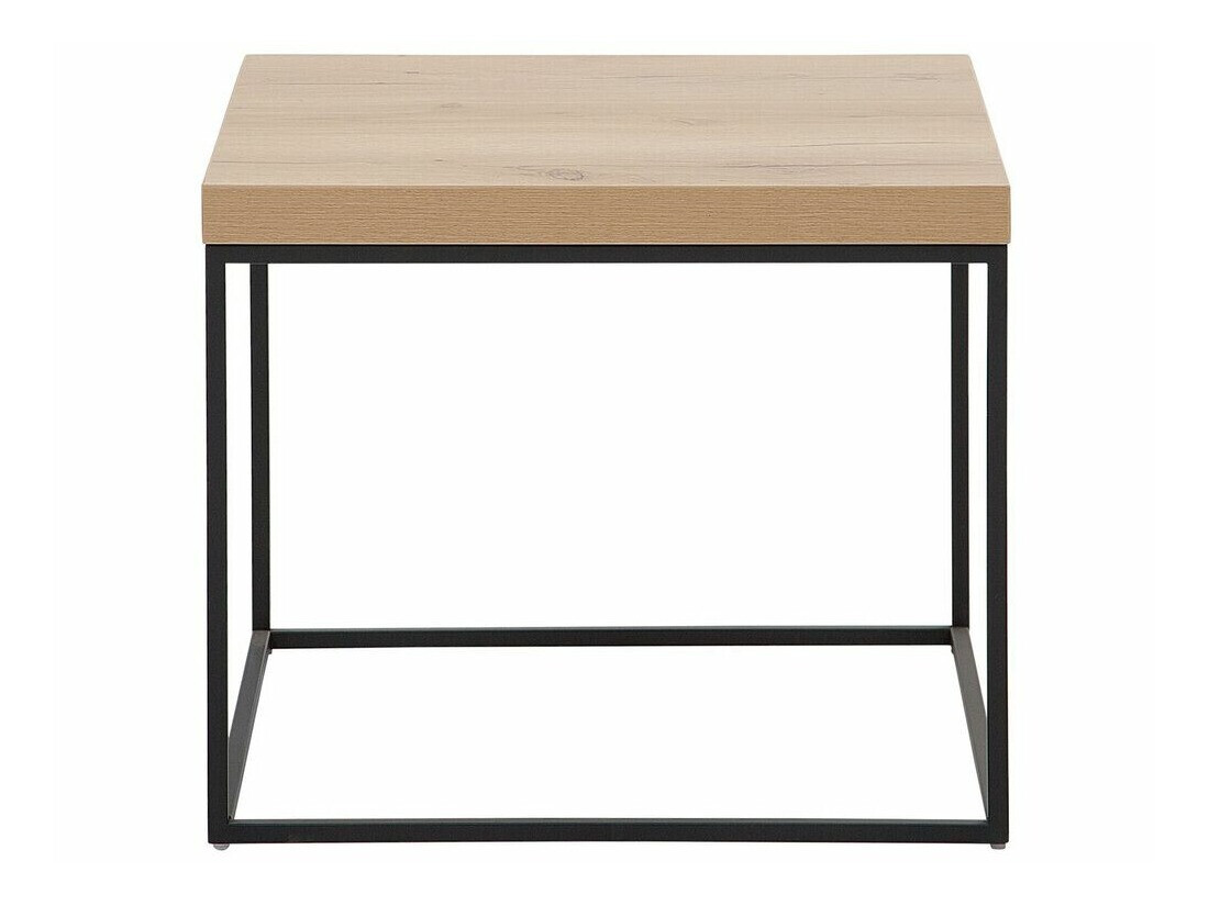 Side table Berwyn 653 (Black + Light wood)