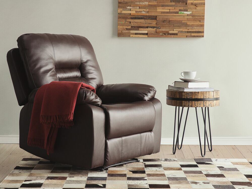 Ρυθμιζόμενη πολυθρόνα Tivlira 100 (Καφέ)