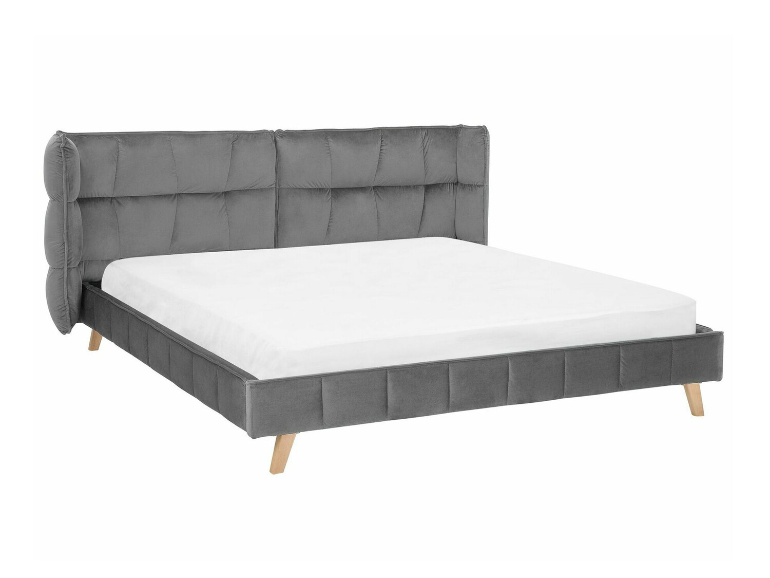 Κρεβάτι Berwyn 786 (Γκρι)