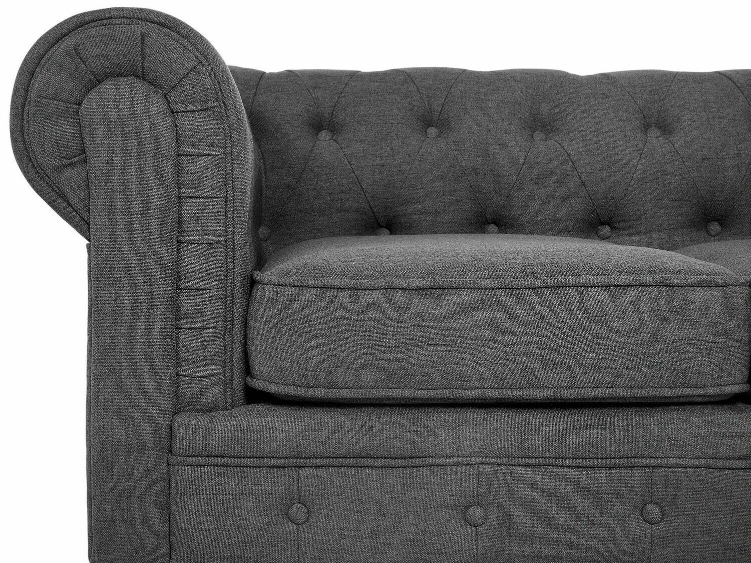 English-style sofa Cirdoro 100 (Grey)