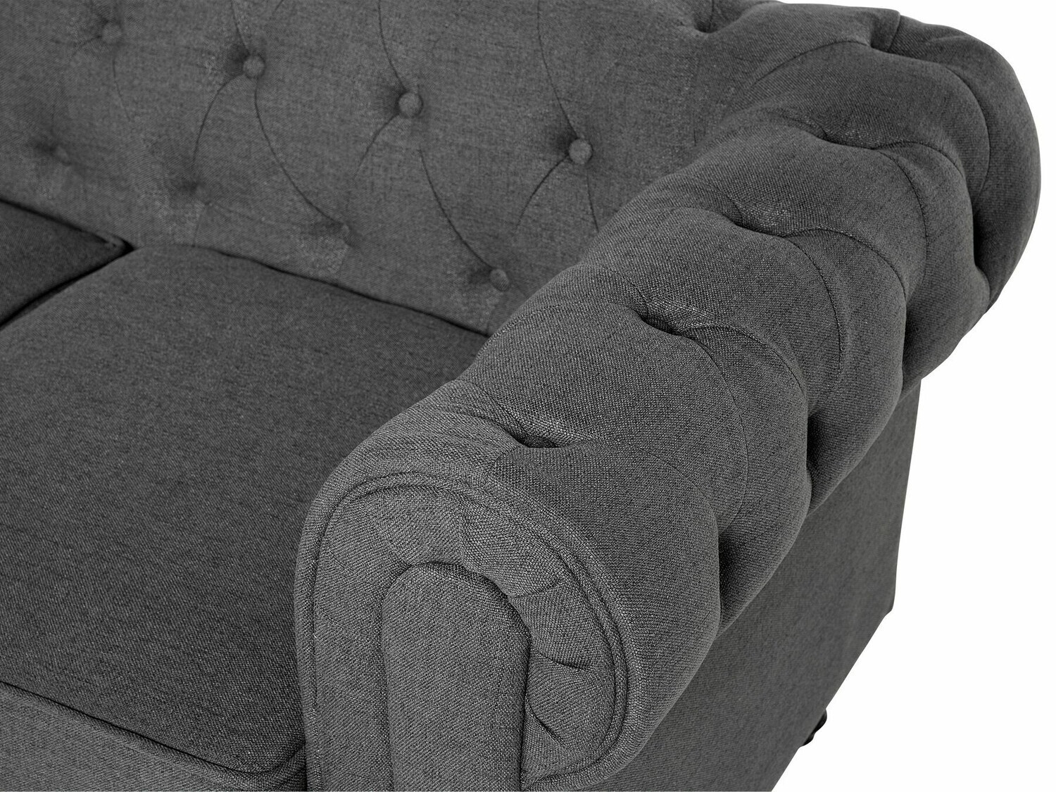 English-style sofa Cirdoro 100 (Grey)