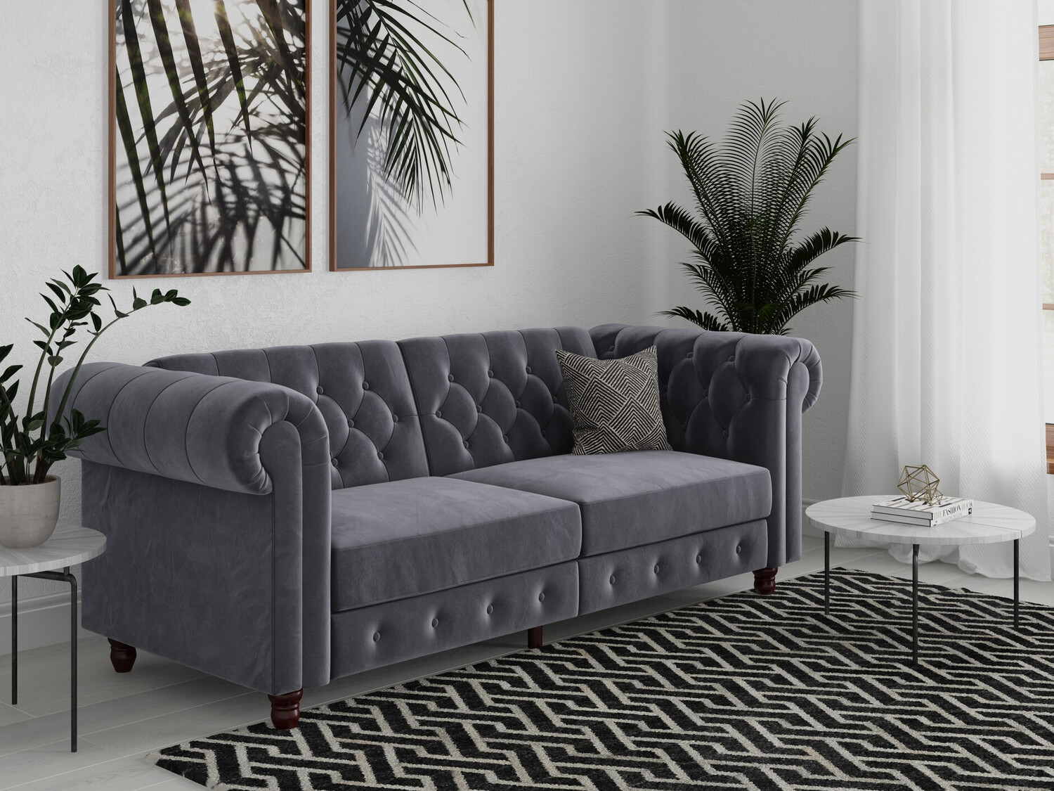 Sofa bed Denton 1190 (Anthracite)