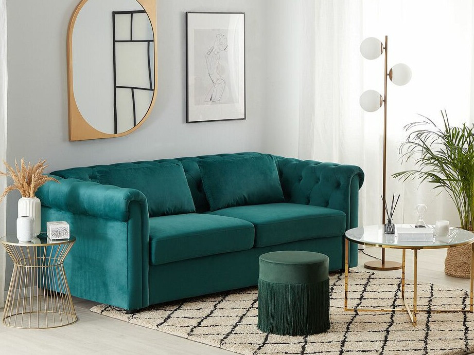 English-style sofa Cirdoro 103 (Green)