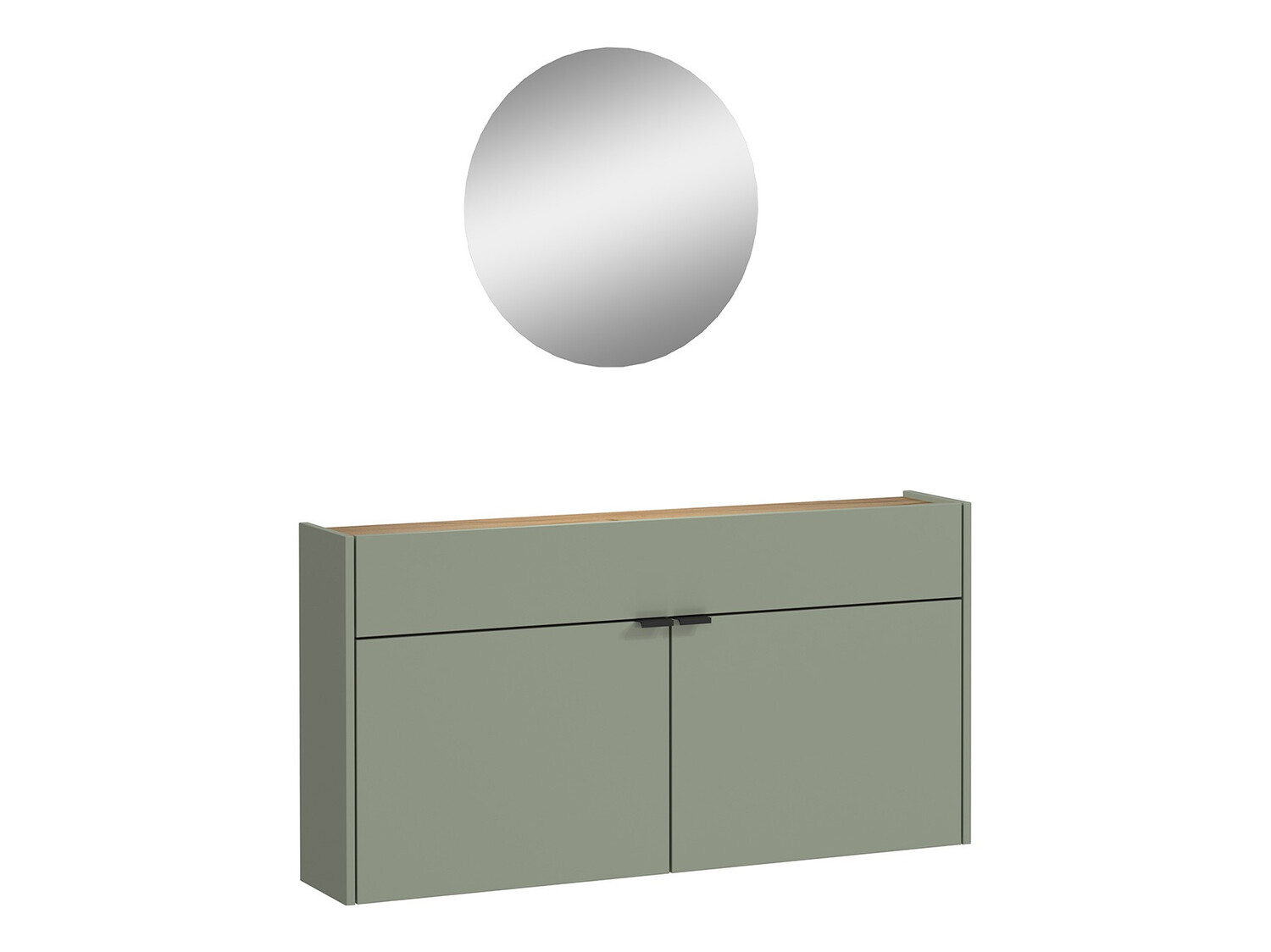 Σετ διαδρόμου Cirsale 106 (Σκονισμένο πράσινο + Navarra δρυς)