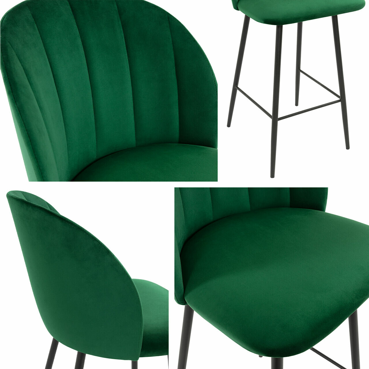 Σκαμπό μπαρ Comfivo Anser II (Magic Velvet 2225)