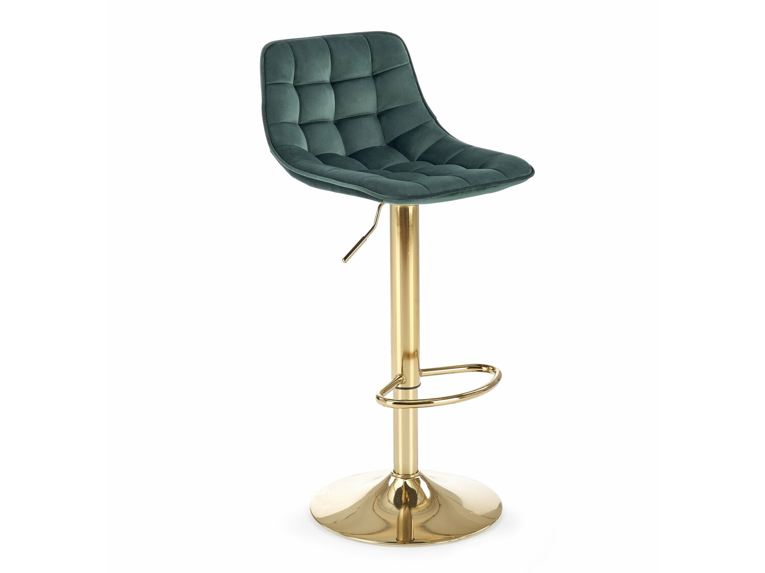 Bar stool Houston 1441 (Green + Golden)