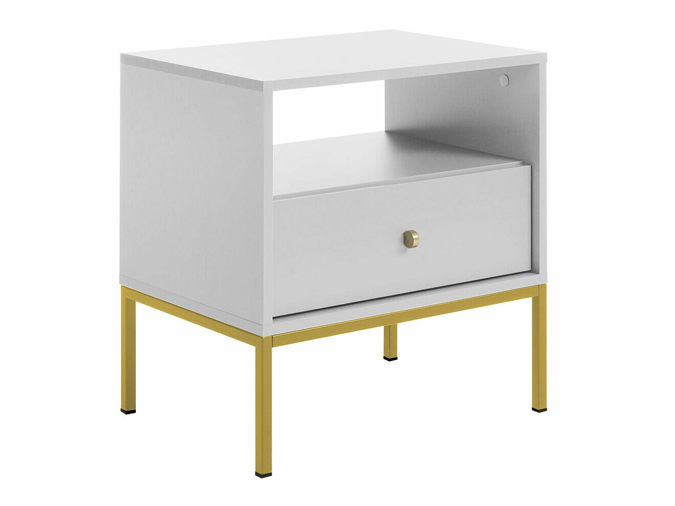 Bedside table Formis (White)