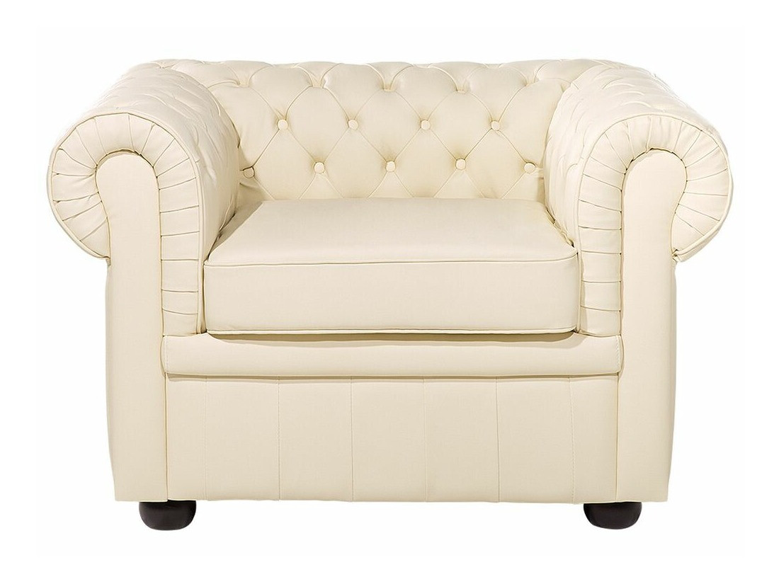 English-style armchair Cirdoro 105 (Cream)