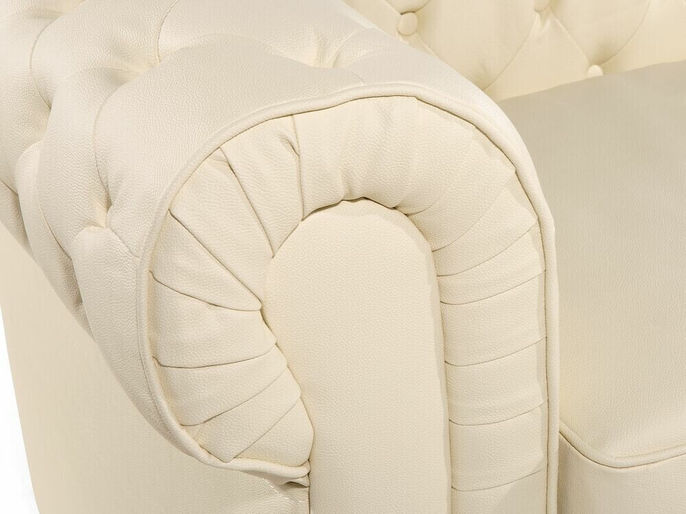 English-style armchair Cirdoro 105 (Cream)