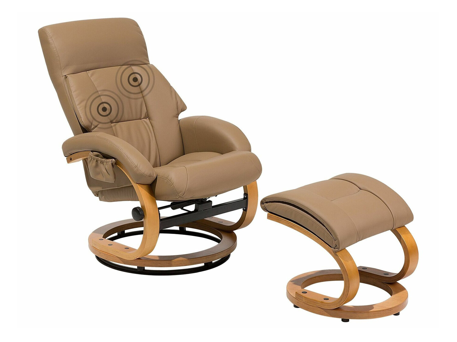 Armchair Berwyn 877 (Light brown)