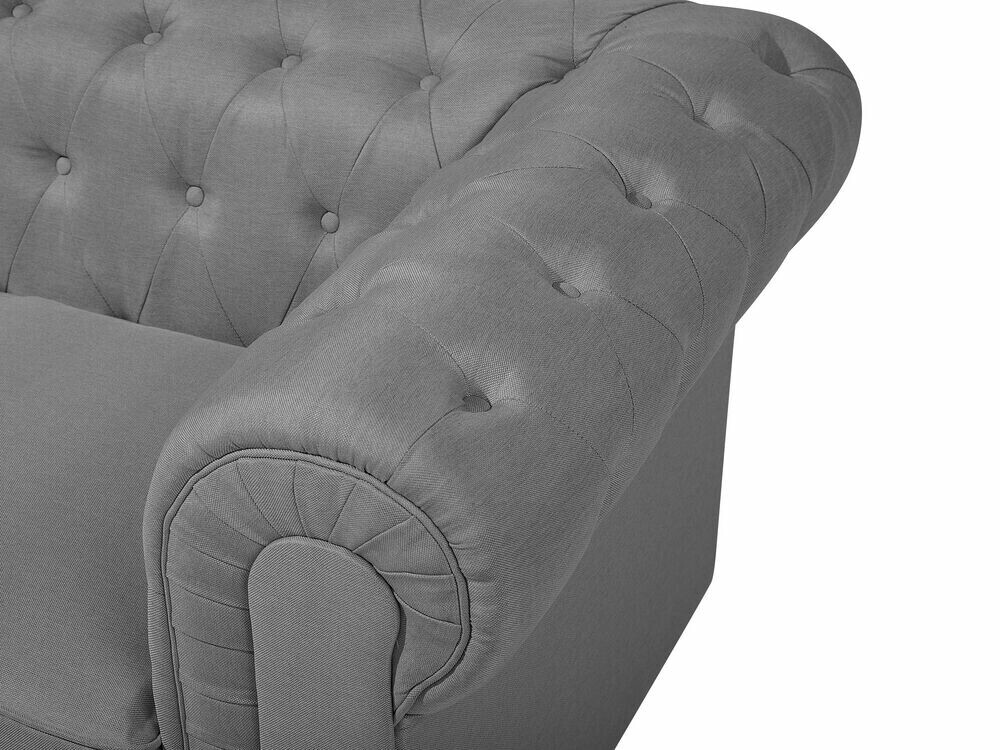 English-style armchair Cirdoro 107 (Grey)