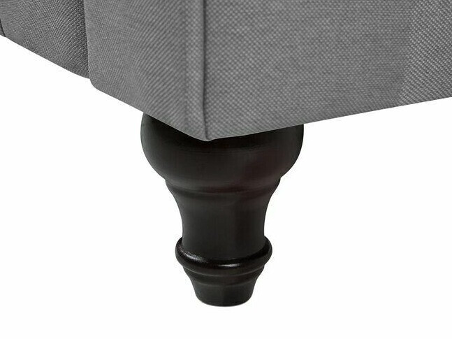 English-style armchair Cirdoro 107 (Grey)