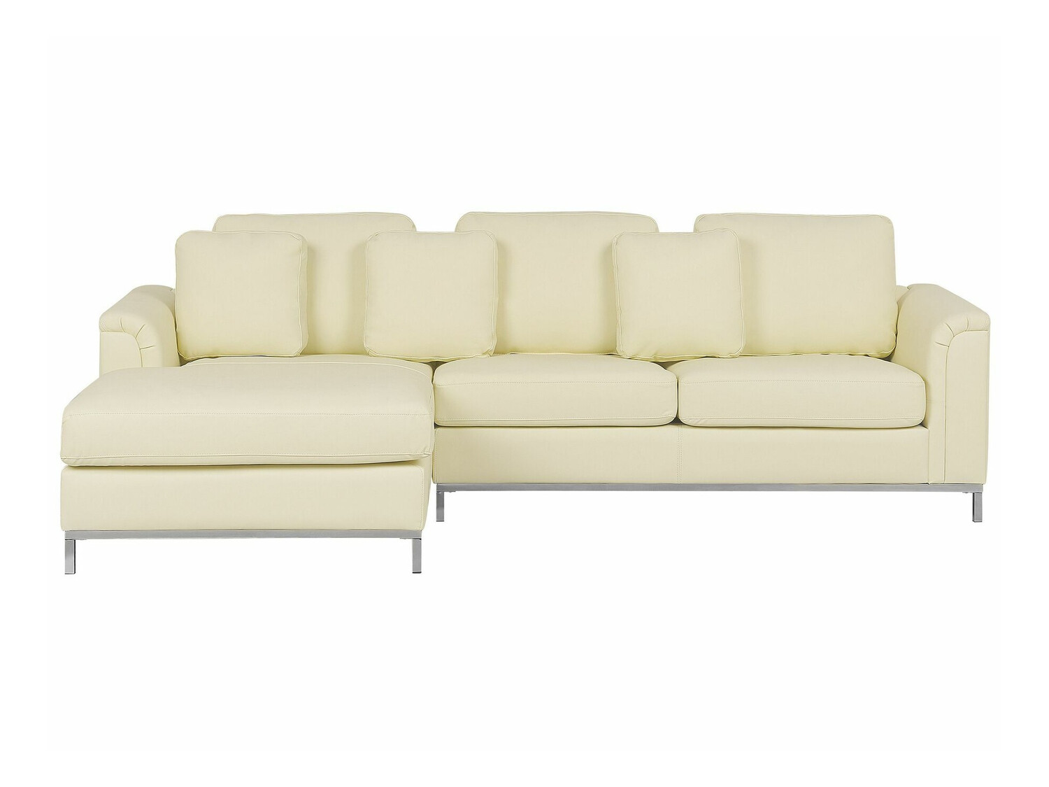 Γωνιακός Καναπές Berwyn 884 (Κρεμ)