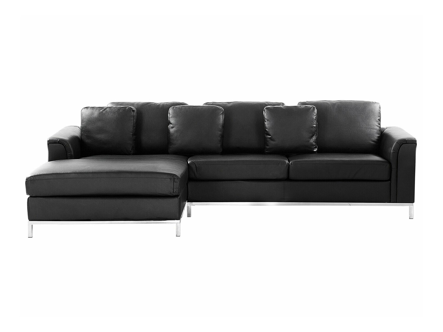 Γωνιακός Καναπές Berwyn 884 (Μαύρο)