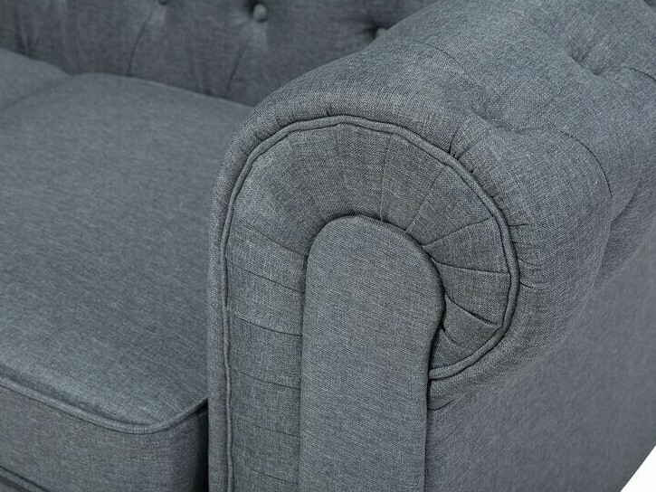 English-style corner sofa Cirdoro 109 (Grey)