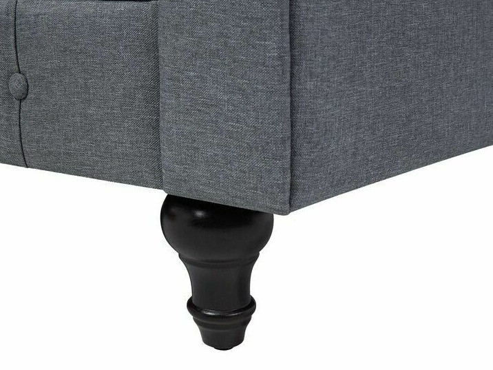 English-style corner sofa Cirdoro 109 (Grey)